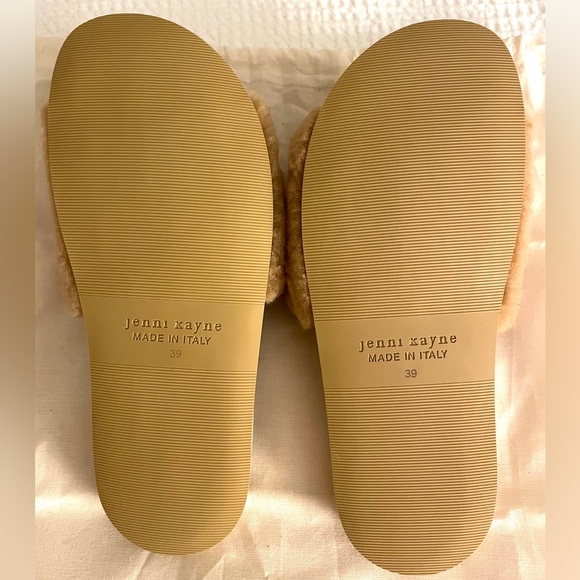 ❤️ Pre-Valentine’s Sale! ❤️ New Jenni Kayne Shearling Slides, Size 39 (US 8) - Picture 4 of 4